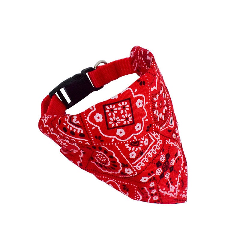 Pet Saliva Towel Best-Selling Dog Saliva Towel Wet Hair Cat Triangle Towel - Image 4